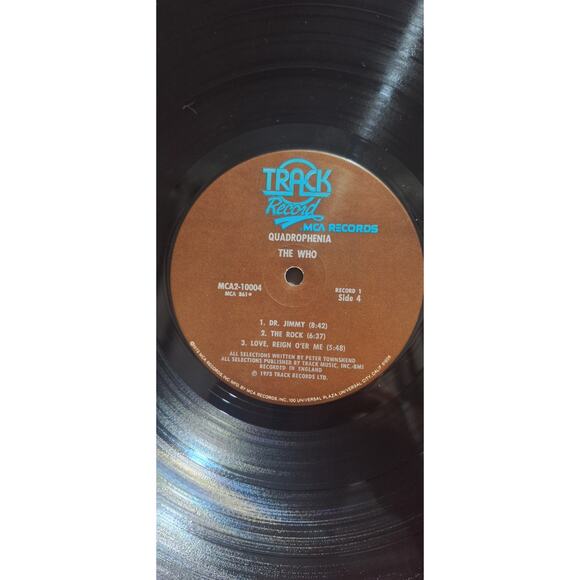 The Who Quadrophenia 2xLP 1973 MCA Track Records Gatefold Original Press VG+VG+ - Picture 13 of 16
